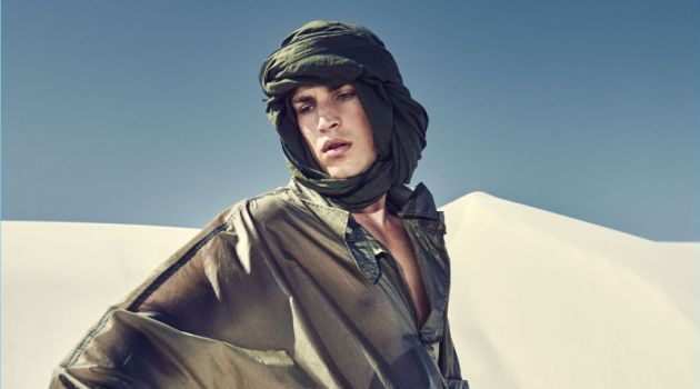 Louren Groenewald Channels Lawrence of Arabia for Harrods Louren Groenewald Channels Lawrence of Arabia for Harrods