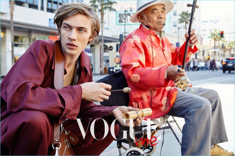 Lucky Blue Smith 2018 Editorial Vogue ME 002