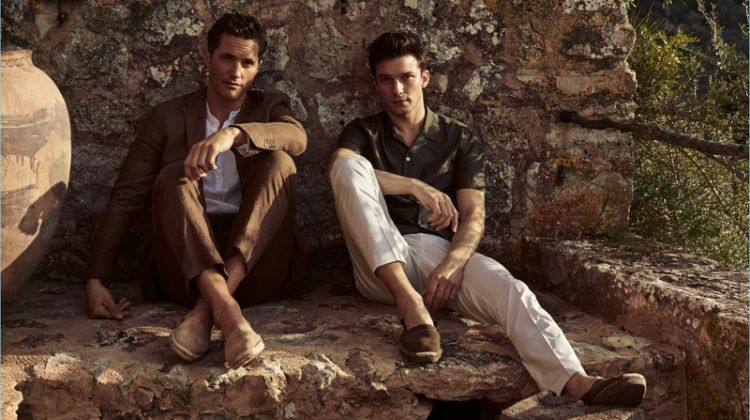 Ollie Edwards & Alexis Petit Luxuriate in Deià for Mango High Summer ’18 Campaign