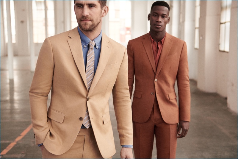 Will Chalker and David Agbodji don sharp suits from Mango Man. » Will Chalker & David Agbodji Don Mango Man's Summer Tailoring Will Chalker and David Agbodji don sharp suits from Mango Man.