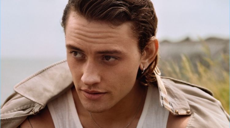 Josh Whitehouse Fronts Mr. Burberry Indigo Campaign