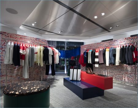 Nordstrom Mens Store New York Calvin Klein boutique at Nordstrom Mens Store NYC Naho Kubota 1