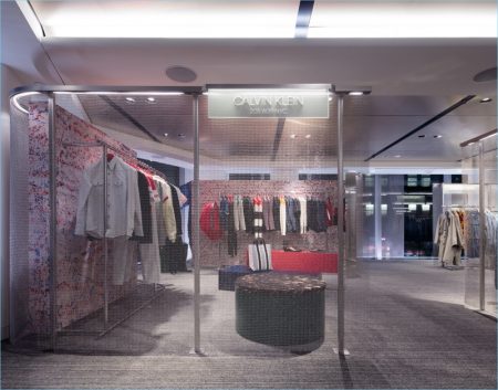 Nordstrom Mens Store New York Calvin Klein boutique at Nordstrom Mens Store NYC Naho Kubota