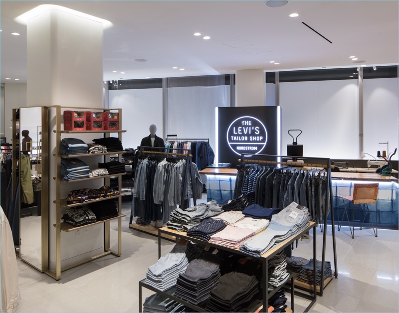Levi's Tailor Shop at Nordstrom Men's Store in New York City » Nordstrom Hits the Big Apple with Men's Store Levi's Tailor Shop at Nordstrom Men's Store in New York City