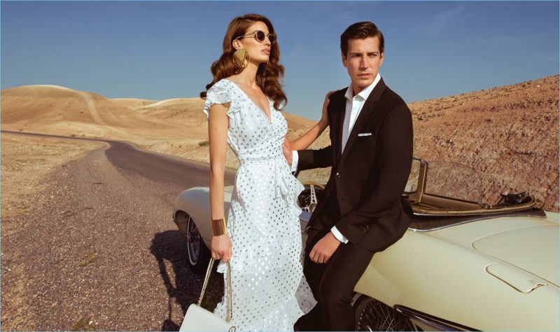 Davinia Pelegri and Oriol Elcacho star in Pedro del Hierro's latest style edit.