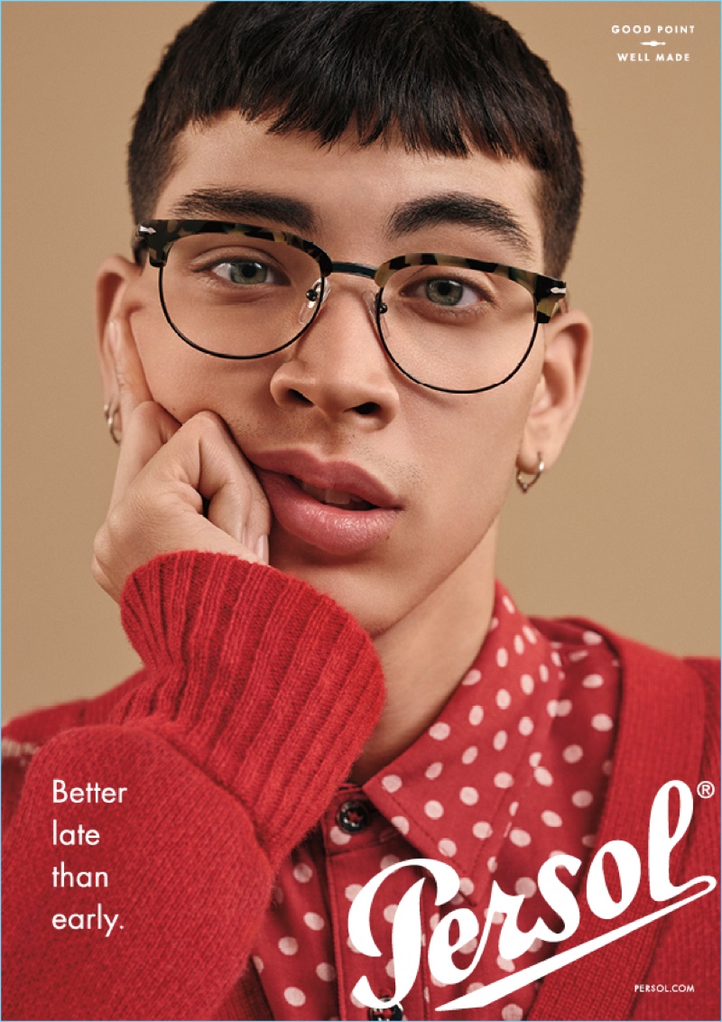 Louie Vasquez is a smart vision for Persol's eyewear campaign. » Persol Launches Good Point, Well Made Campaign Louie Vasquez is a smart vision for Persol's eyewear campaign.