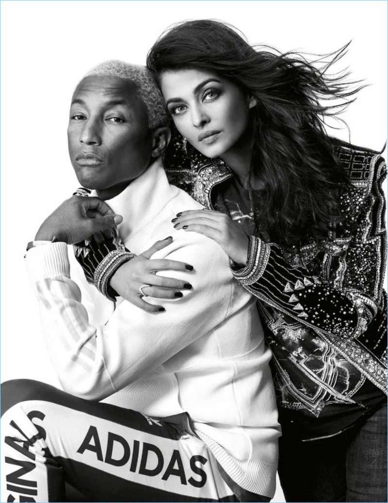 Pharrell Williams, Aishwarya Rai Bachchan, 2018