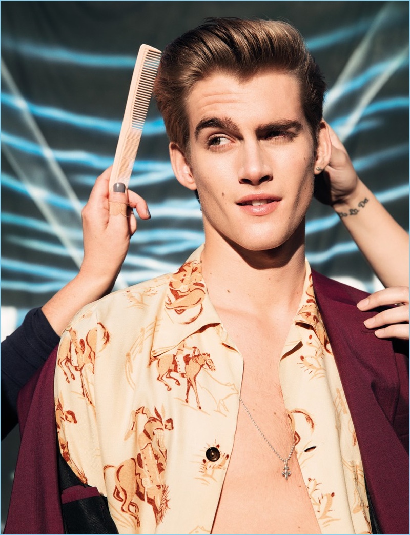 Presley Gerber 2018 Rollacoaster Cover Photo Shoot 001