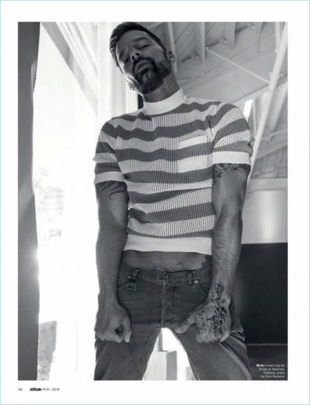 Ricky Martin | Attitude | 2018 | Cover | Photo Shoot