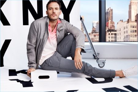 Sam Claflin Explores New York for DKNY Spring '18 Campaign