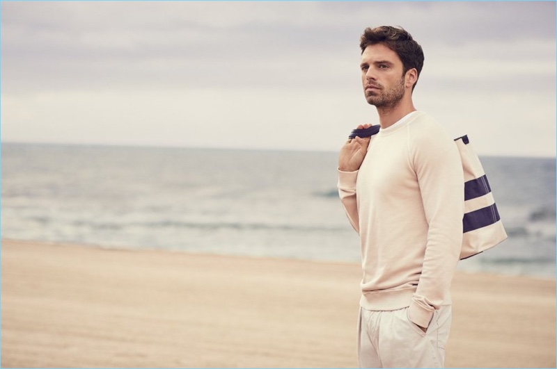 BOSS taps Sebastian Stan as the star of its "Summer of Ease" campaign.