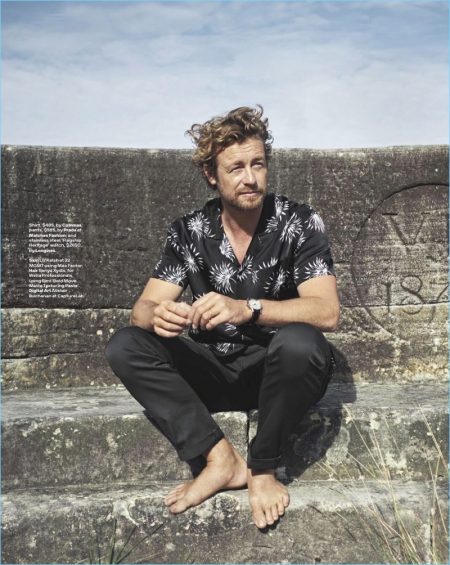 Simon baker 2018 gq australia cover photo shoot 007