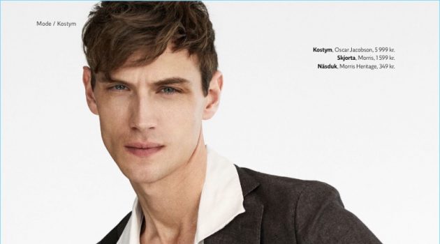 Victor Norlander Suits Up for King Magazine Victor Norlander Suits Up for King Magazine