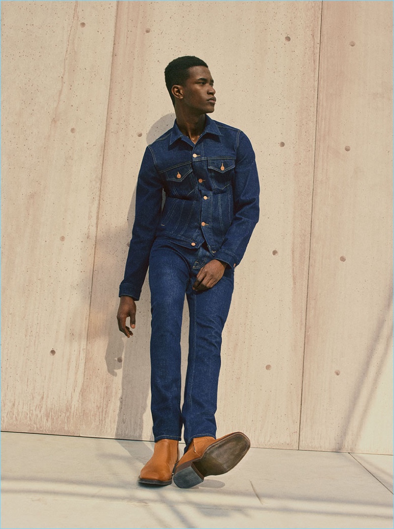 Salomon Diaz doubles down on denim from Zara Man.