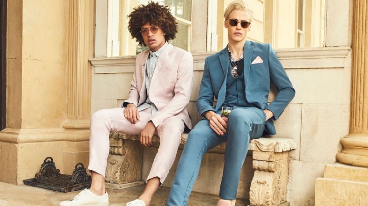boohooMAN unveils its spring-summer 2018 Tailoring collection.