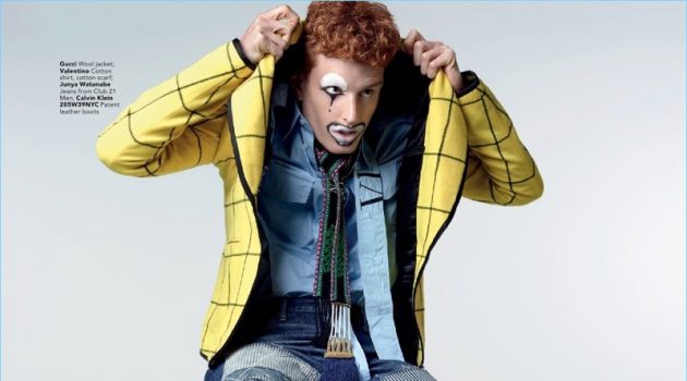 Adams Ziadé Clowns Around with Men's Folio Singapore Adams Ziadé Clowns Around with Men's Folio Singapore