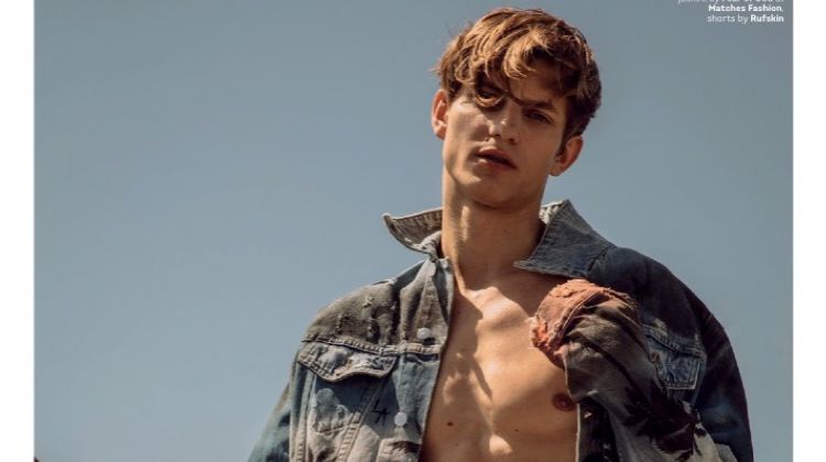 Benjamin Benedek graces the pages of Attitude magazine with a summer story.