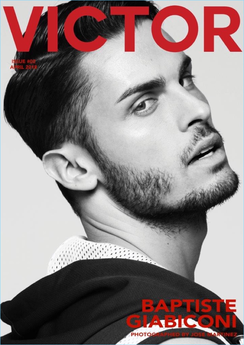 Baptiste Giabiconi 2018 Victor Cover Photo Shoot 009