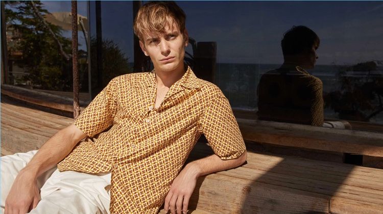 Ben Allen Sports Vacation Style for Matches Fashion