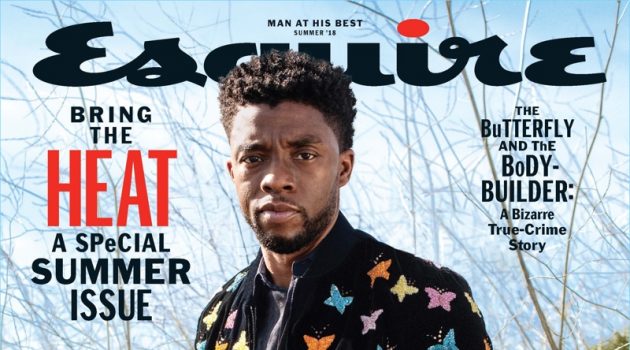 Chadwick Boseman Covers Esquire, Discusses Black Panther's Success Chadwick Boseman covers the summer 2018 issue of Esquire.