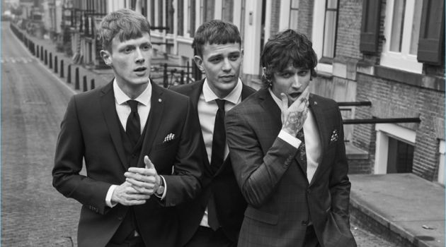 Leebo Freeman, Linus Wordemann & Guillaume Babouin Reunite for Club of Gents Fall '18 Campaign Linus Wordemann, Guillaume Babouin, and Leebo Freeman reunite for Club of Gents' fall-winter 2018 campaign.