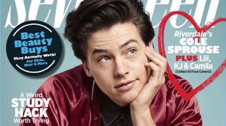 Cole Sprouse covers the May/June 2018 issue of Seventeen magazine.