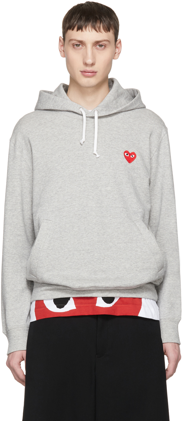 Comme des Garçons Grey Hoodie » Our Top 6 Must-Have Designer Hoodies Comme des Garçons Grey Hoodie