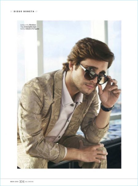 Diego Boneta 2018 GQ Mexico Cover Photo Shoot 007