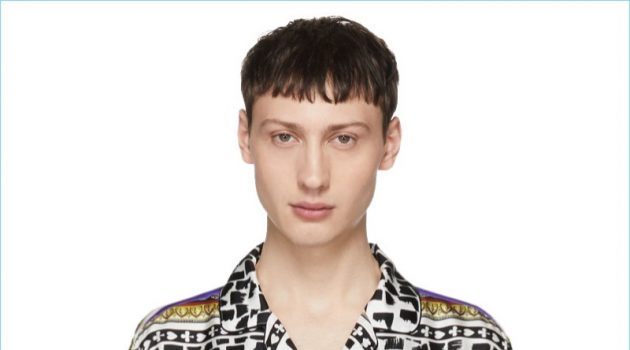SSENSE Sale Launches: Take Up to 50% Off Spring '18 Fashions Dolce & Gabbana Multicolor Silk King of Hearts Shirt