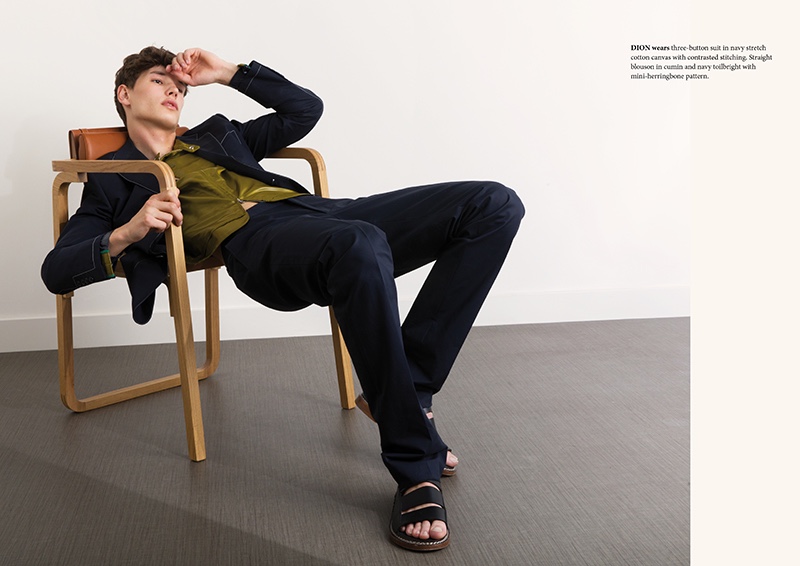 Fashionisto Exclusive 2018 Playful Coolness 005 Dion Gerbers wears Hermès.