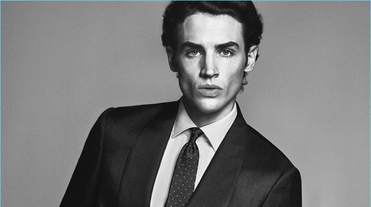 New Behaviour: Federico Novello Dons Massimo Dutti Formal Collection