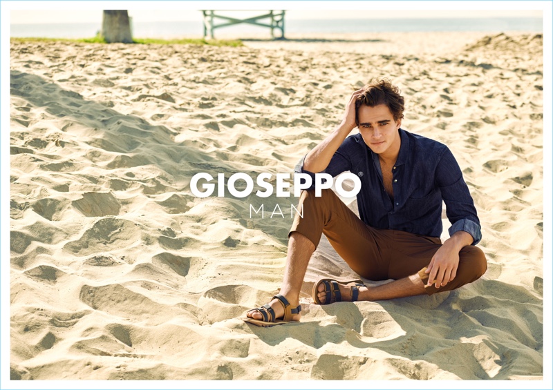 Emilio G Hernandez photographs Pepe Barroso for Gioseppo Man's spring-summer 2018 campaign.