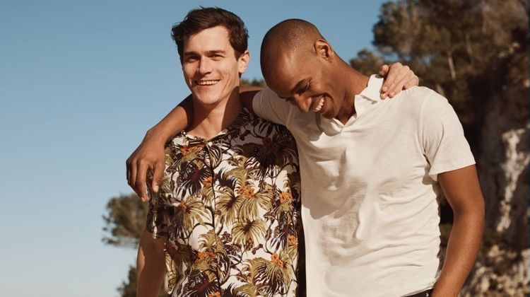 Under the Sun: Vincent LaCrocq & Sacha M’Baye Don H&M’s Latest Styles