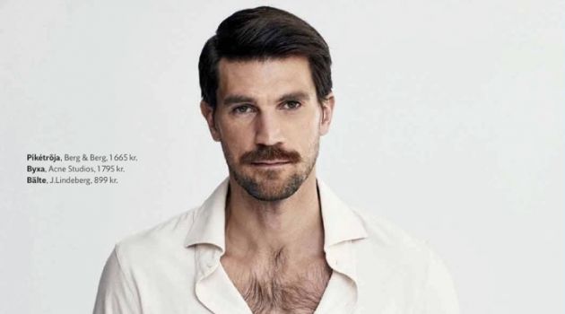 Henrik Fallenius Embraces Neutral Fashions for King Magazine Henrik Fallenius Embraces Neutral Fashions for King Magazine