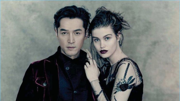 Paolo Roversi photograph Hu Ge and Luna Bijl for Vogue China.