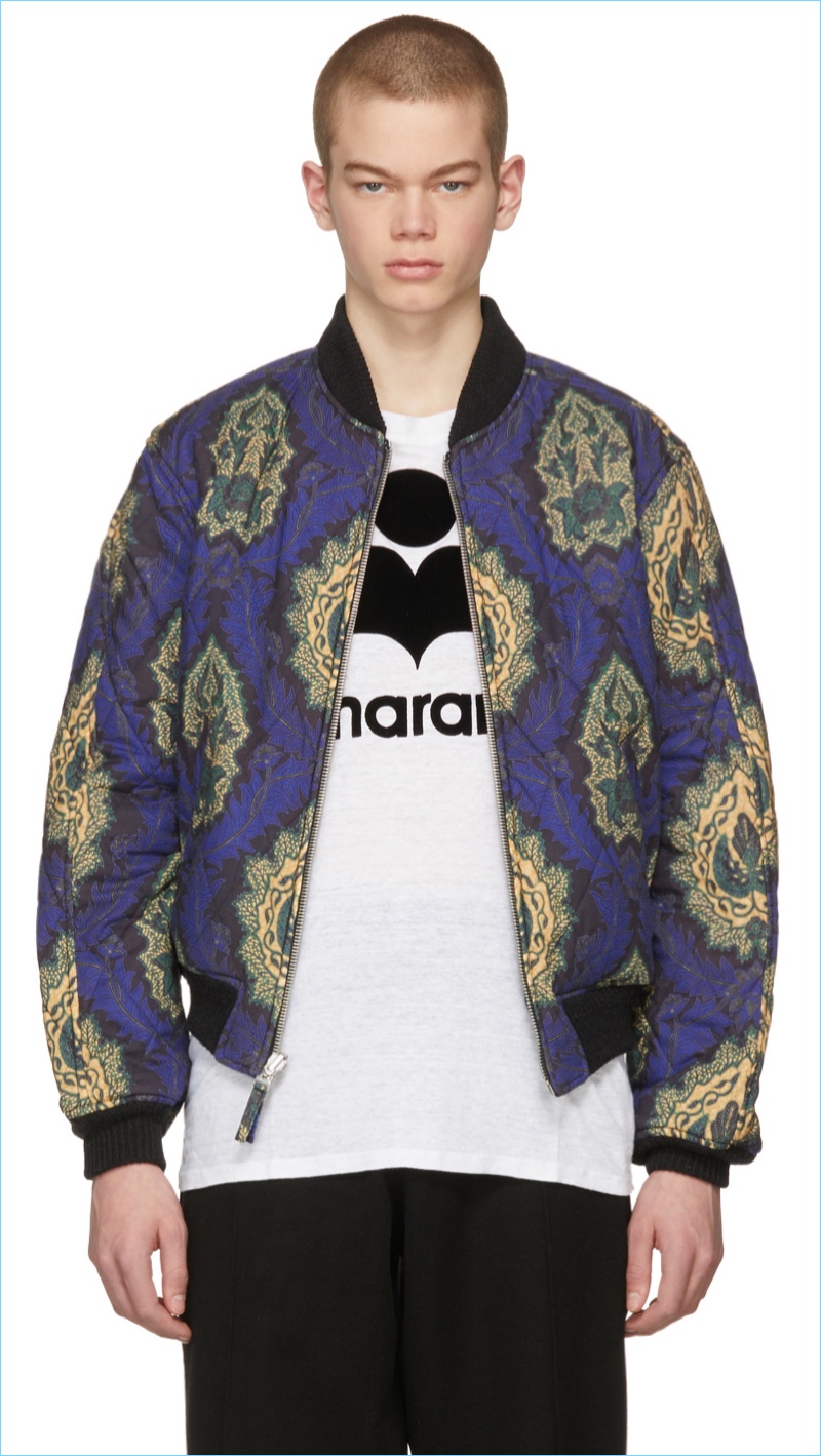 Isabel Marant Black Loik Bomber Jacket