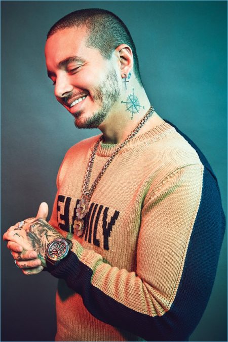 J Balvin 2018 Footwear News Photo Shoot 005