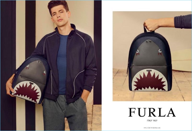 Jamie Wise stars in Furla's spring-summer 2018 campaign.