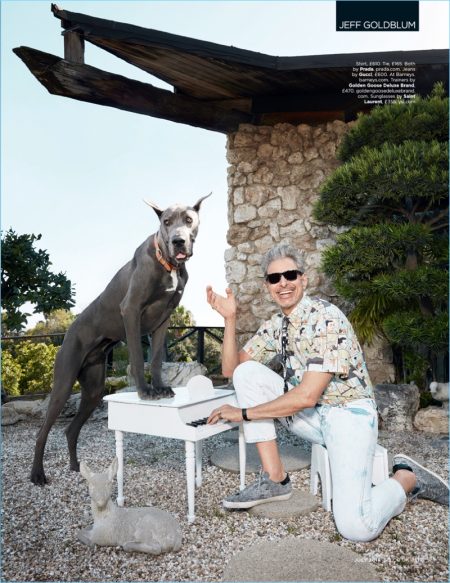 Jeff Goldblum 2018 British GQ Cover Photo Shoot 006