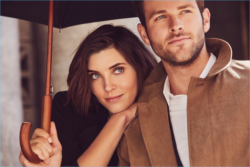Models Alison Nix and Chad Masters come together for London Fog's spring-summer 2018 campaign. » London Fog Showcases Classic Outerwear for Spring '18 Campaign Models Alison Nix and Chad Masters come together for London Fog's spring-summer 2018 campaign.