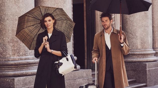 London Fog Showcases Classic Outerwear for Spring '18 Campaign Dean Isidro photographs Alison Nix and Chad Masters for London Fog's spring-summer 2018 campaign.