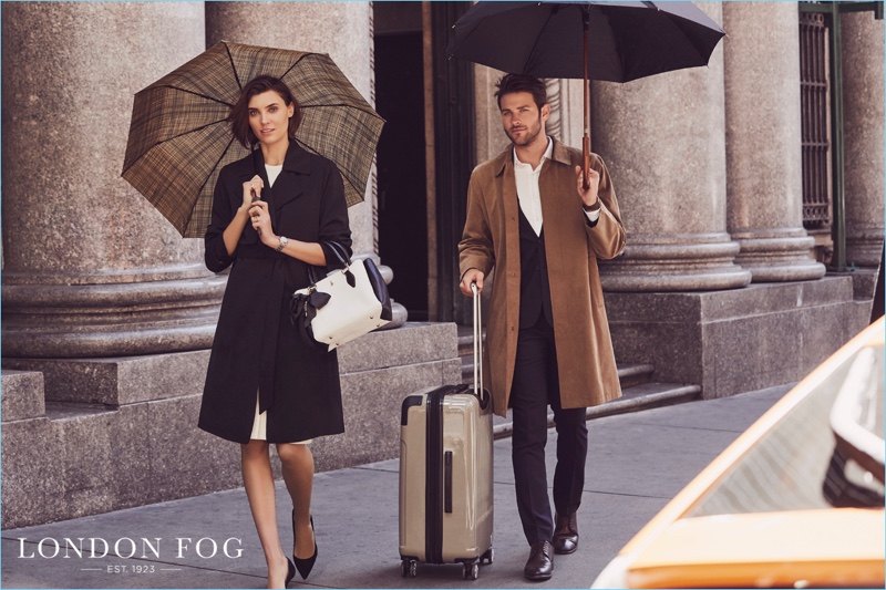 Dean Isidro photographs Alison Nix and Chad Masters for London Fog's spring-summer 2018 campaign. » London Fog Showcases Classic Outerwear for Spring '18 Campaign Dean Isidro photographs Alison Nix and Chad Masters for London Fog's spring-summer 2018 campaign.