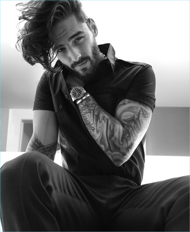 Starring in a new photo shoot, Maluma wears Givenchy. » Maluma Covers Haute Living, Talks F.A.M.E. Album & English Music Starring in a new photo shoot, Maluma wears Givenchy.