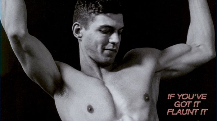 Bertold Zahoran Flaunts His Underwear for Man About Town