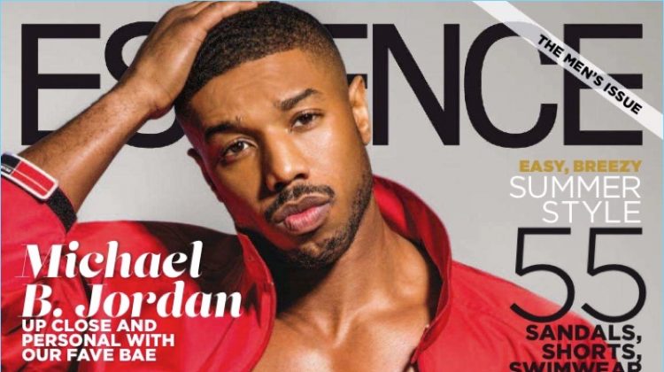 Michael B. Jordan covers the June 2018 issue of Essence magazine.