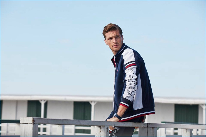 Edward Wilding reunites with Nautica for spring-summer 2018.