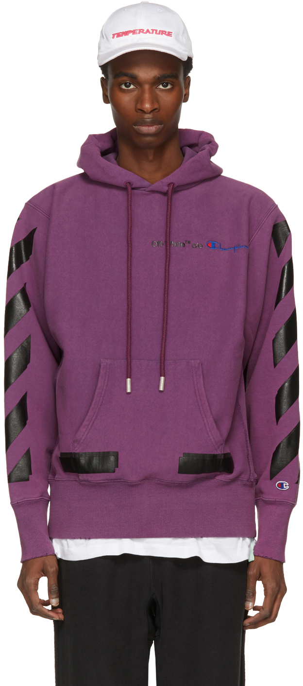 Off-White x Champion Hoodie » Our Top 6 Must-Have Designer Hoodies Off-White x Champion Hoodie