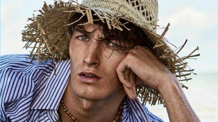 Lonely Beach: Oli Lacey for Spanish GQ
