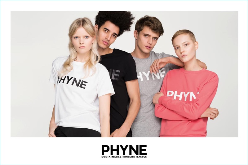 Joachim Baldauf photographs Linde Derickx, Luis Borges, Jordy Baan, and Lina Hoss for PHYNE.