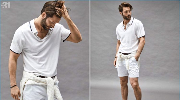 Whiteout: John Halls Embraces Summer Whites for Simons